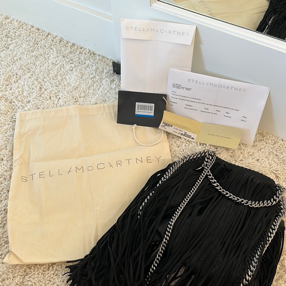 Stella McCartney Vegan Tassel Mini Tote